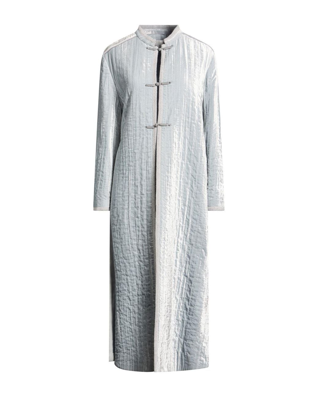 Forte_forte Gray Overcoats & Trench Coats