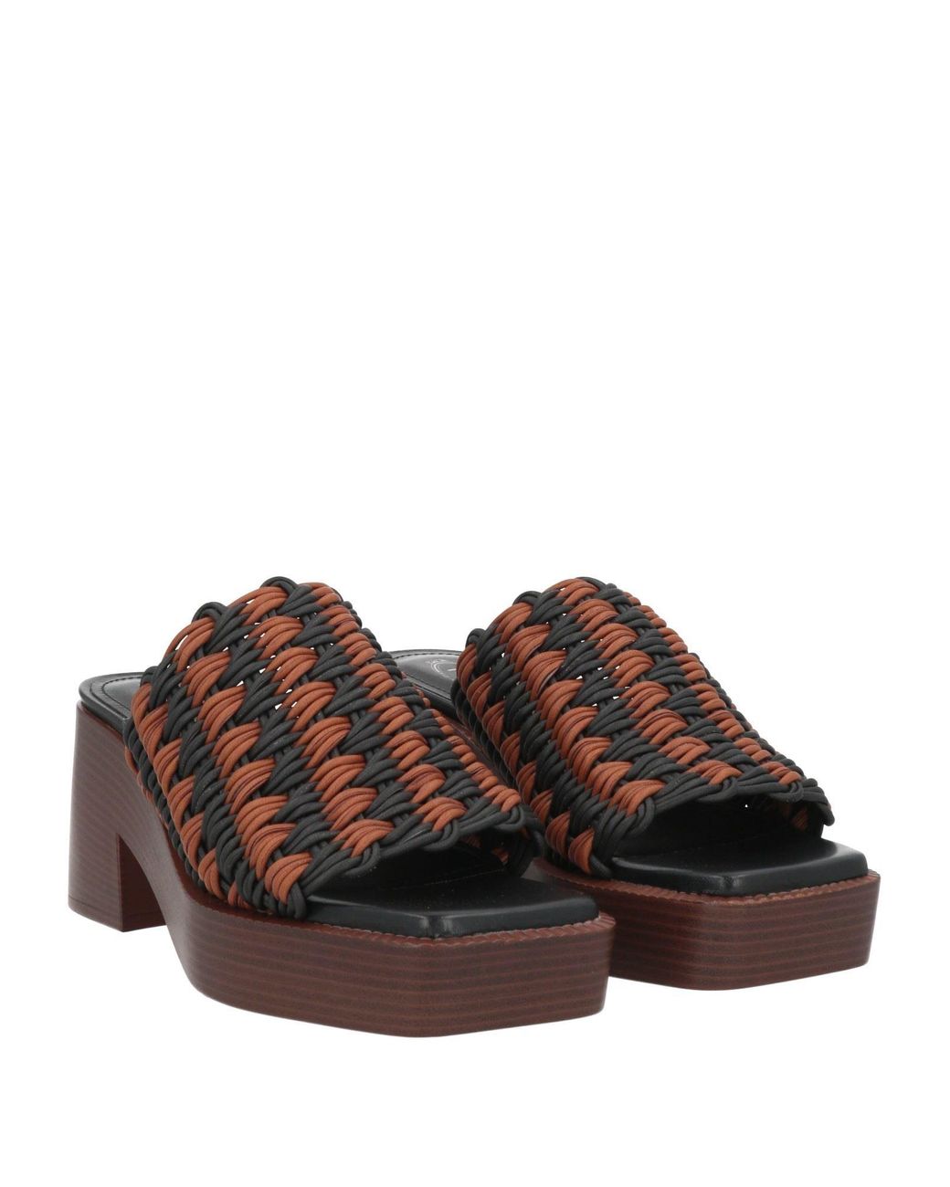 Tod's Brown Mules & Clogs Leather