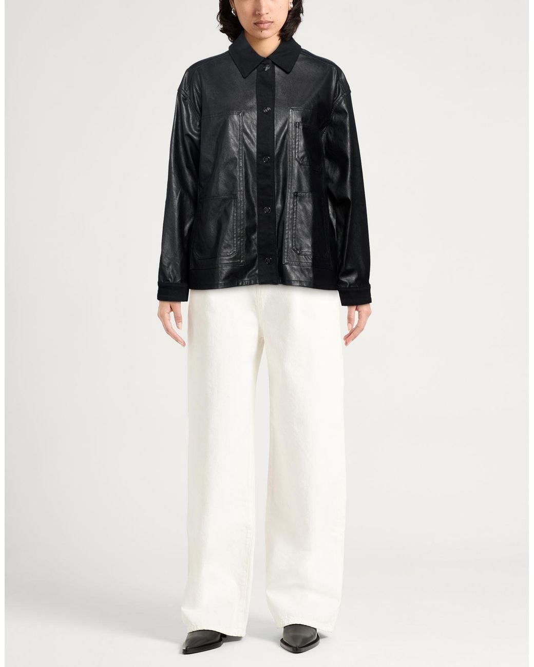 Liu Jo Black Jacket Polyester