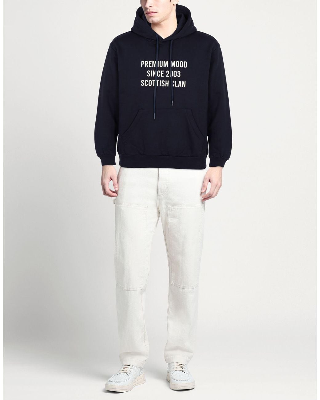 PMDS PREMIUM MOOD DENIM SUPERIOR Blue Sweatshirt Cotton for men