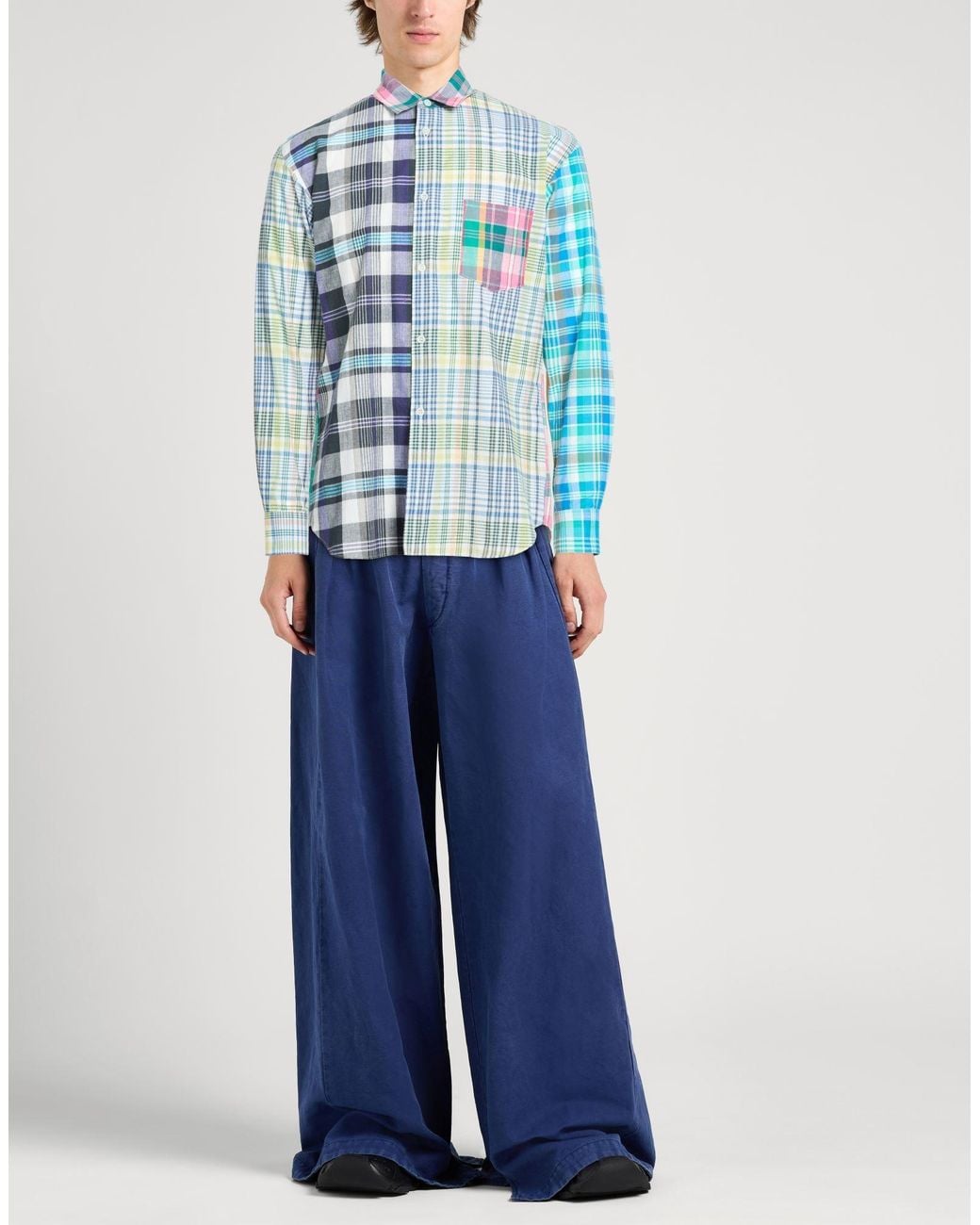 Comme des Garçons Blue Shirt for men
