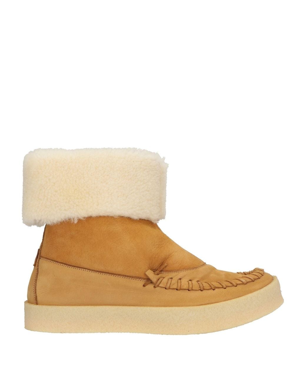 Punto Pigro Natural Camel Ankle Boots Leather for men