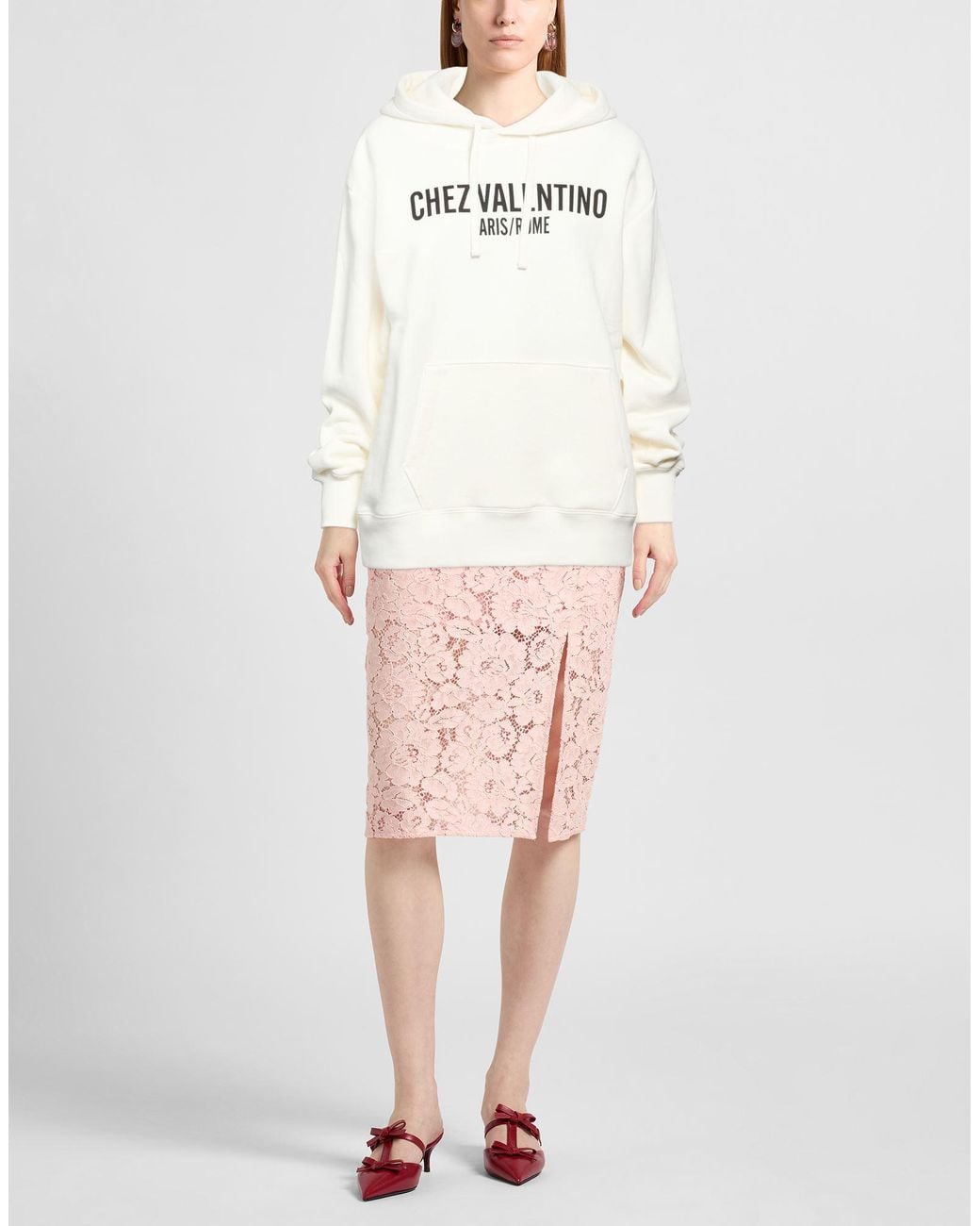 Valentino Garavani White Sweatshirt