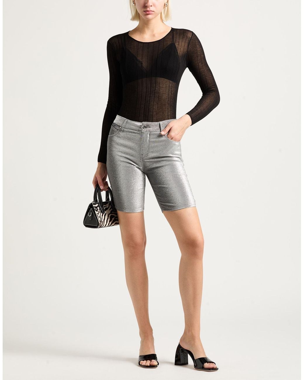 RTA Gray Shorts & Bermuda Shorts