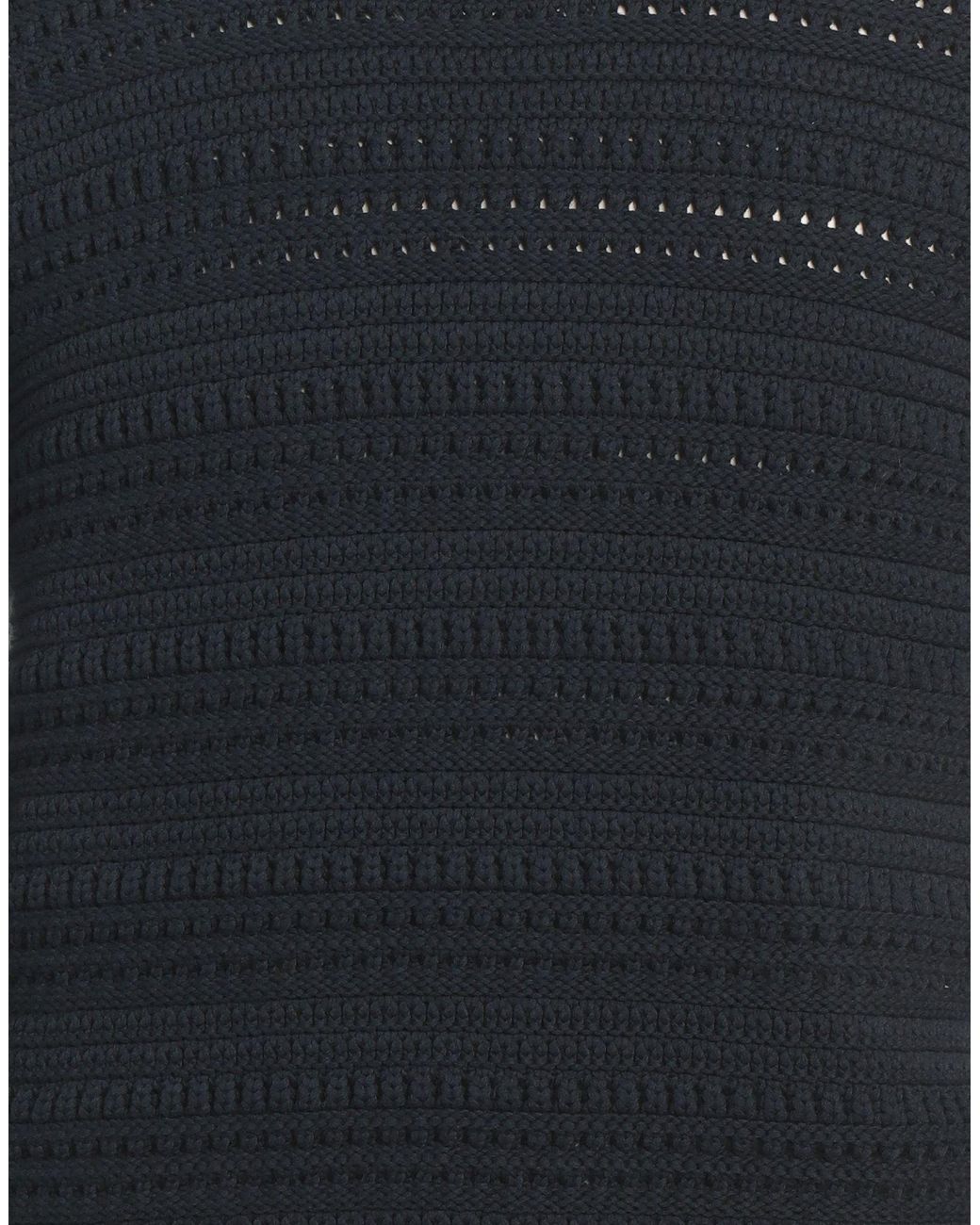 Alpha Studio Blue Midnight Sweater Cotton, Polyamide for men