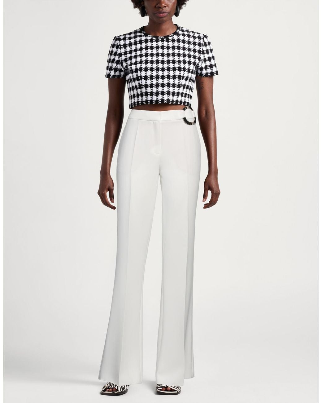 Barbara Bui White Pants Polyester