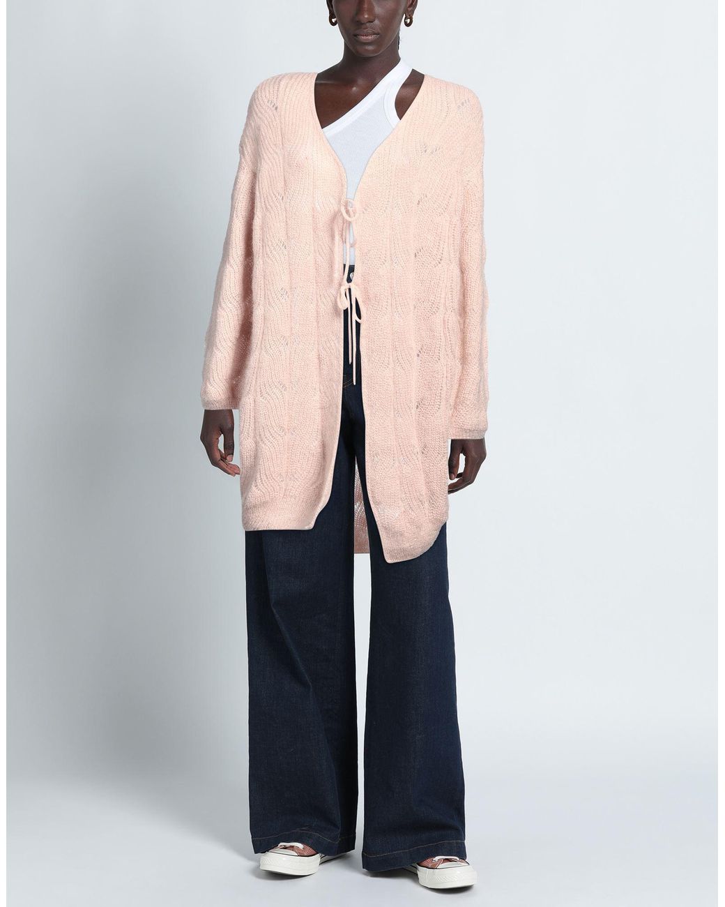 Aniye By Pink Cardigan Mohair Wool, Polyamide, Wool