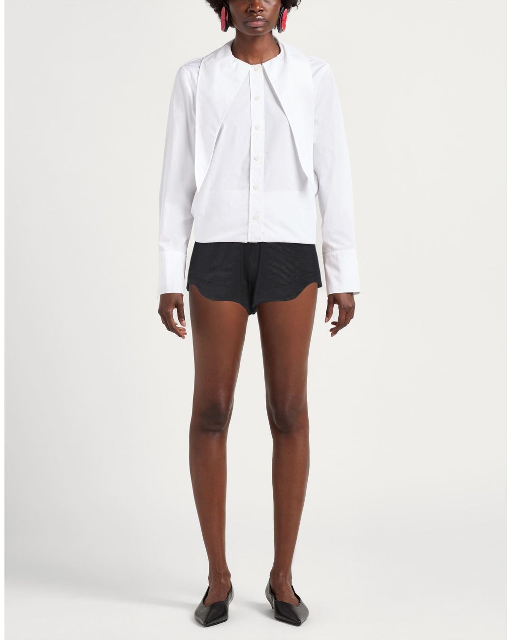 Ganni Black Shorts & Bermuda Shorts