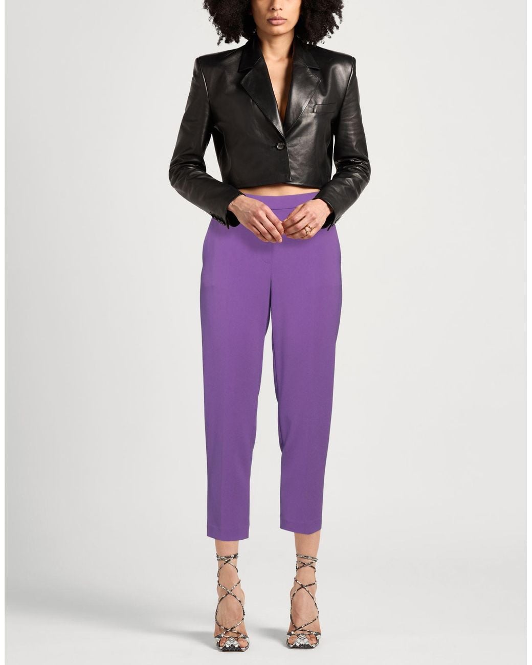 Theory Purple Trouser