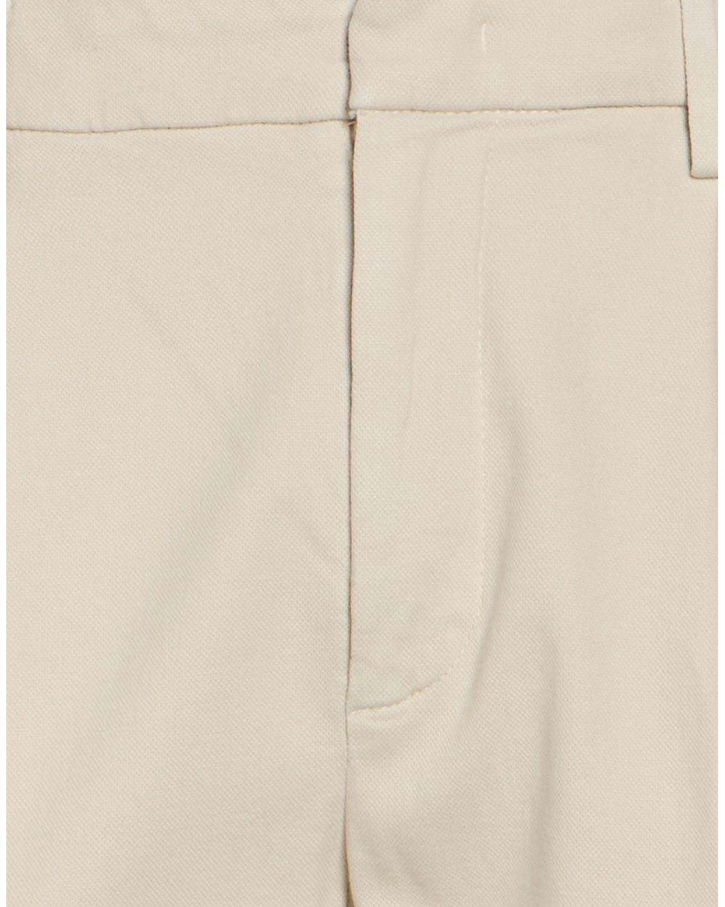 Dondup Natural Cream Pants Cotton, Elastane for men