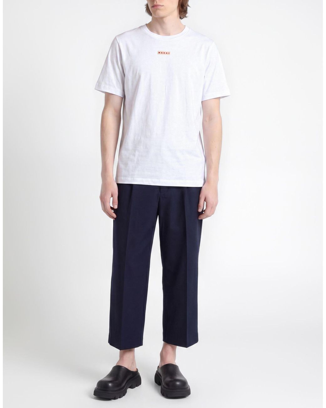 Marni White T-Shirt Cotton for men