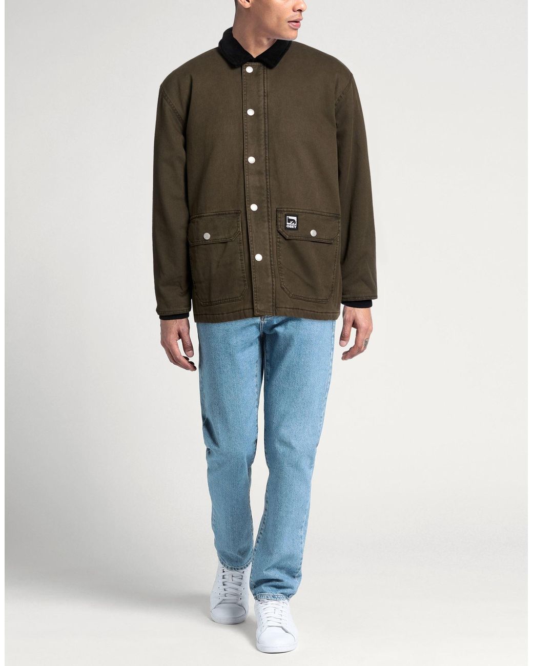 Obey Brown Jacket for men