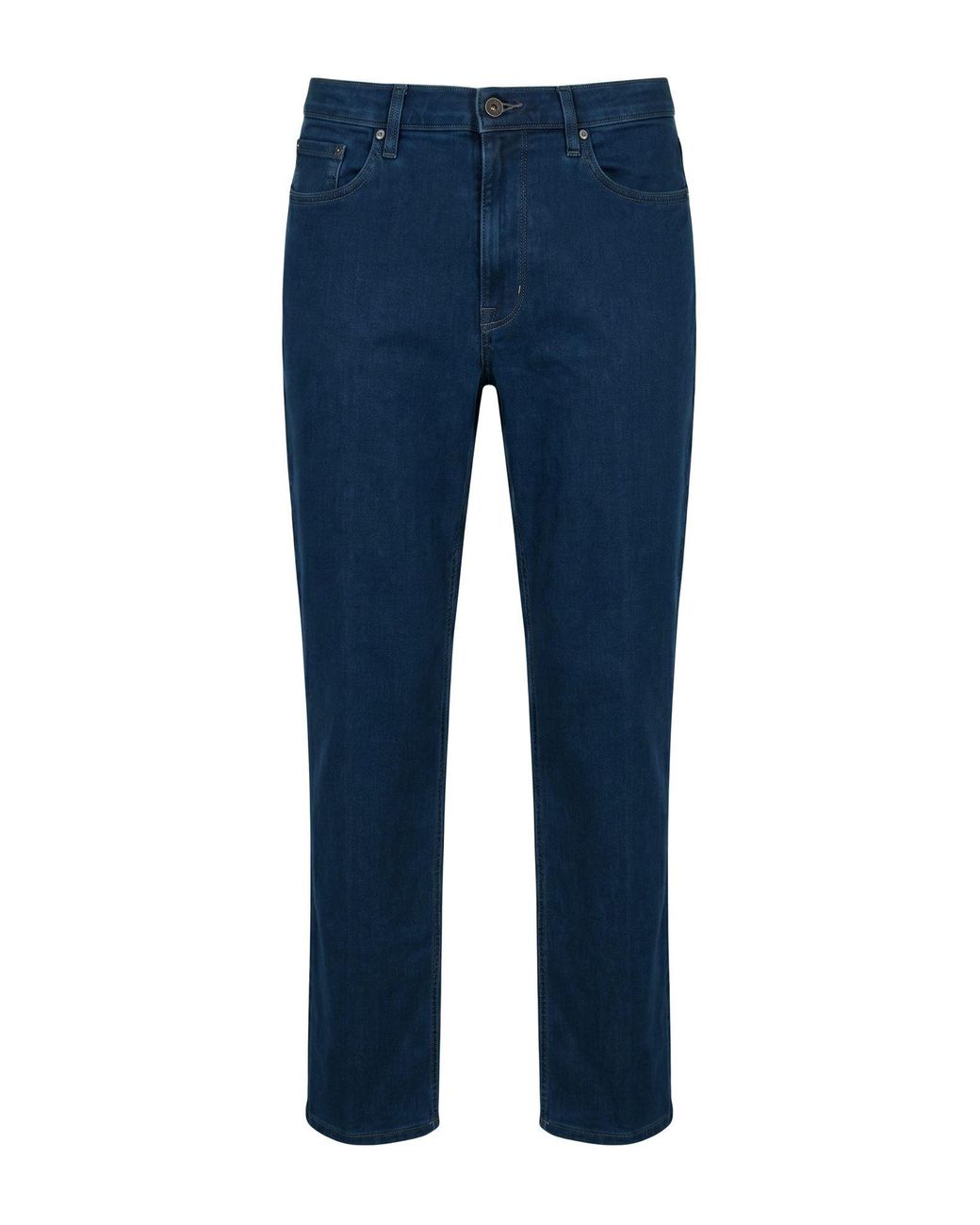 John Varvatos Blue Jeans Cotton, Polyester, Viscose, Elastane for men