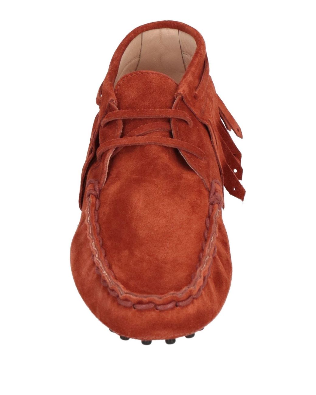Tod's Red Ankle Boots