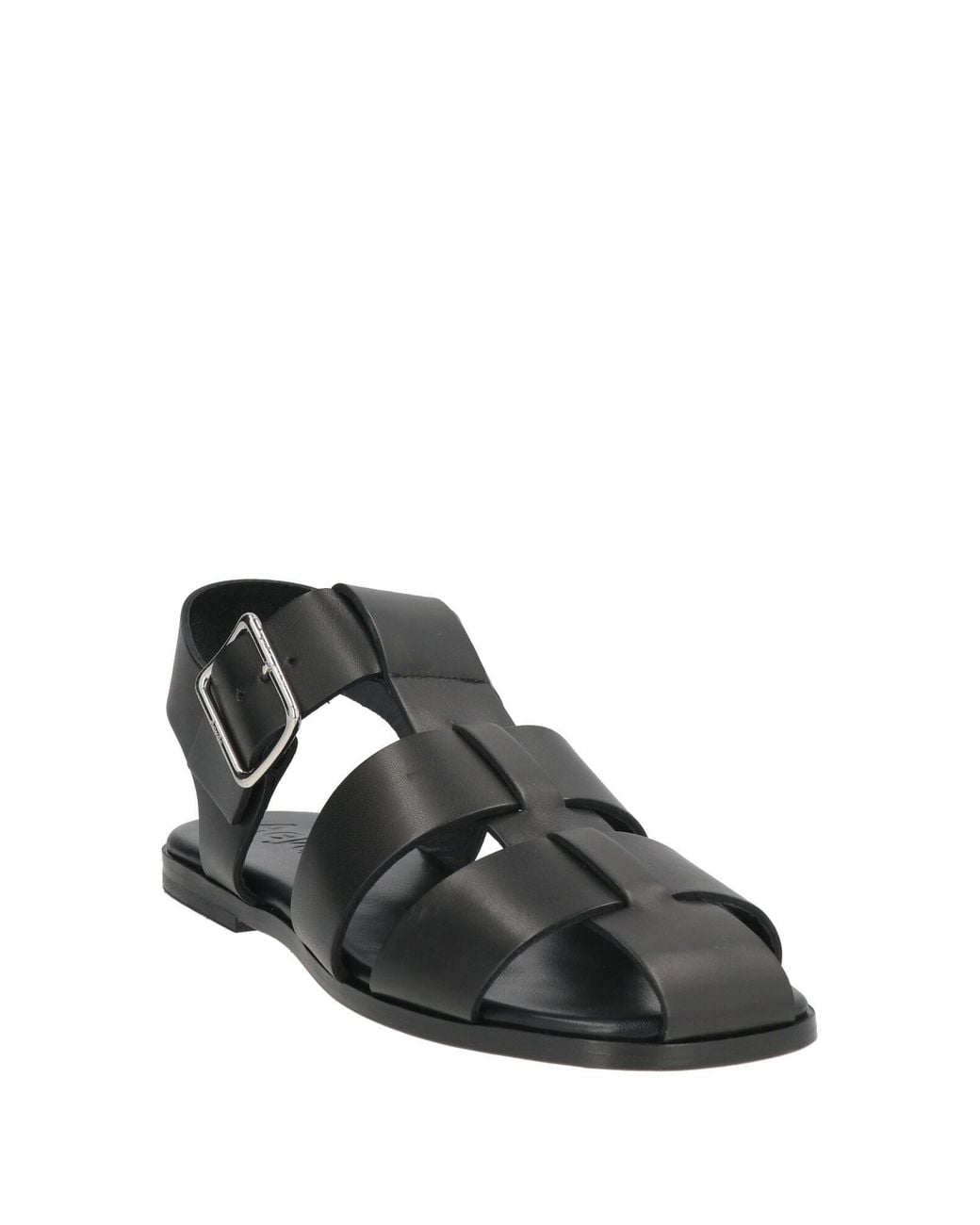 Aeyde Black Sandals