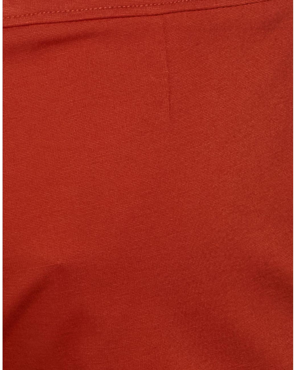 Jucca Red Pants Viscose, Polyamide, Elastane