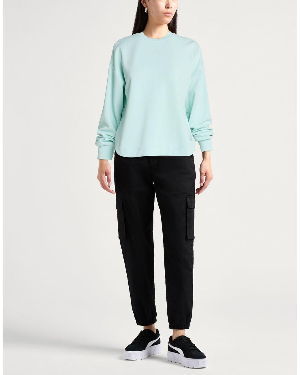 Colmar Blue Sweatshirt Modal, Polyester, Elastane