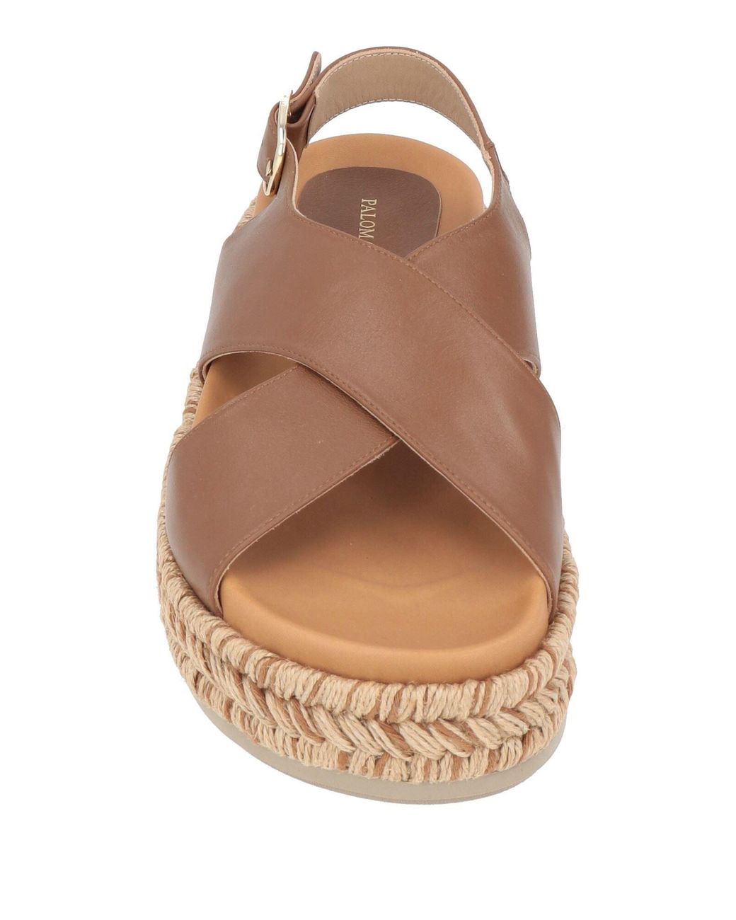 Paloma Barceló Brown Espadrilles