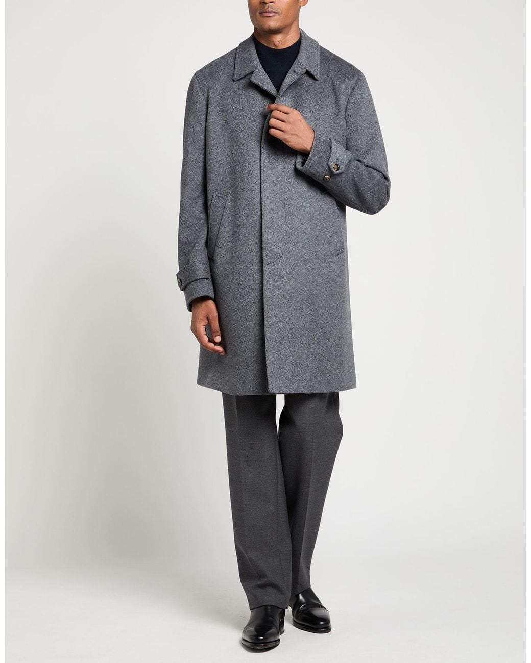 Lardini Gray Coat for men