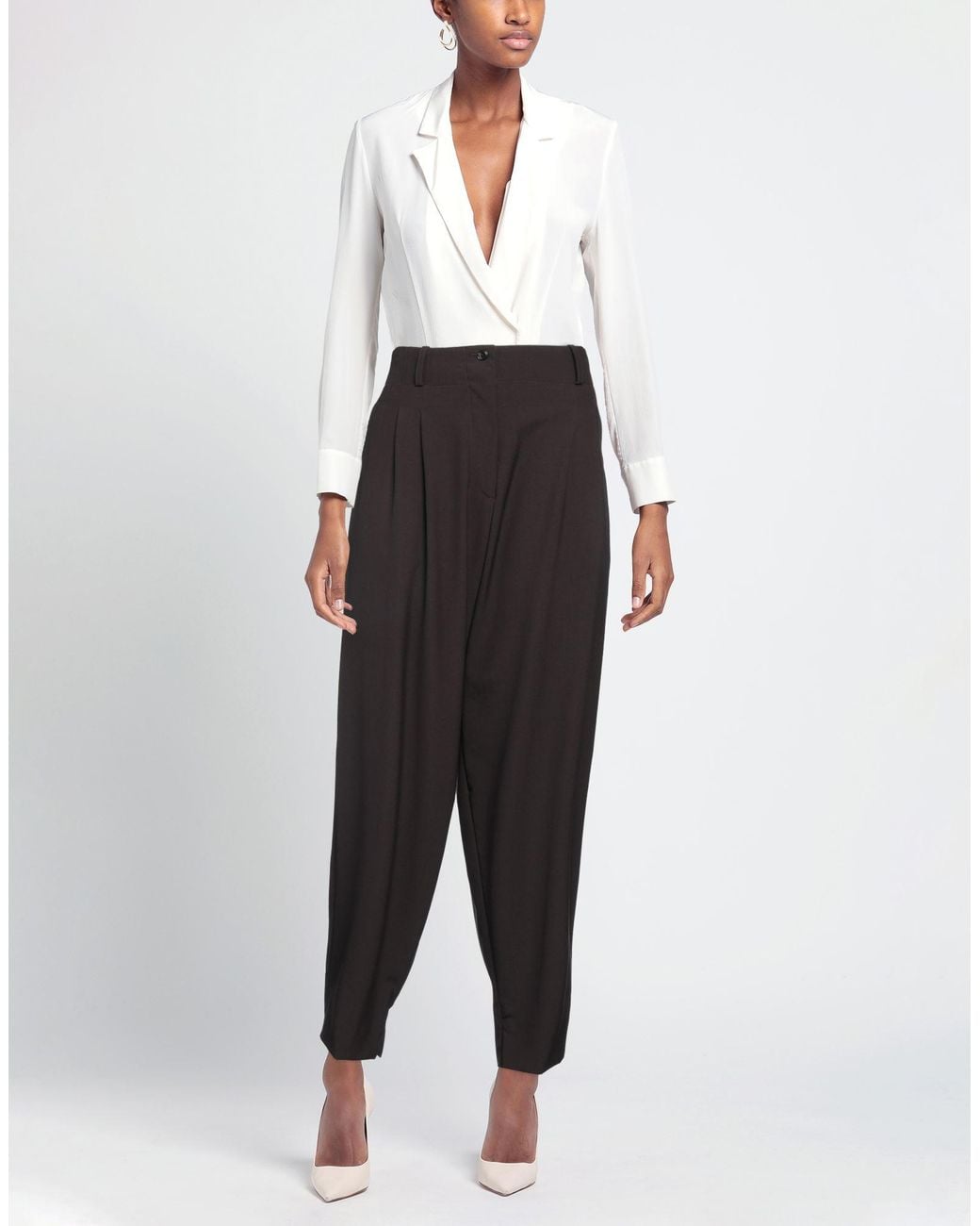 Quira Black Pants Virgin Wool