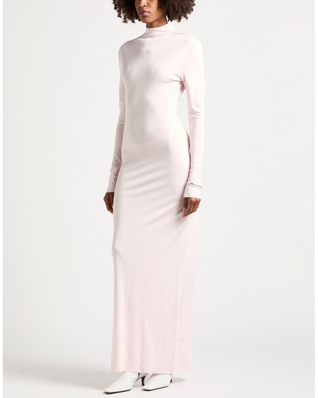 Khaite Pink Maxi Dresses