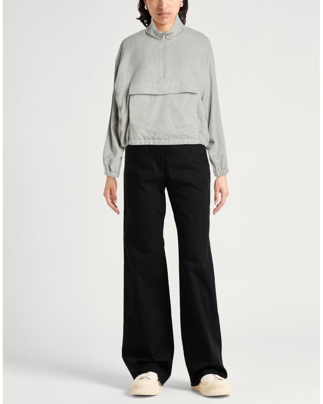 Peserico Gray Light Jacket Cashmere
