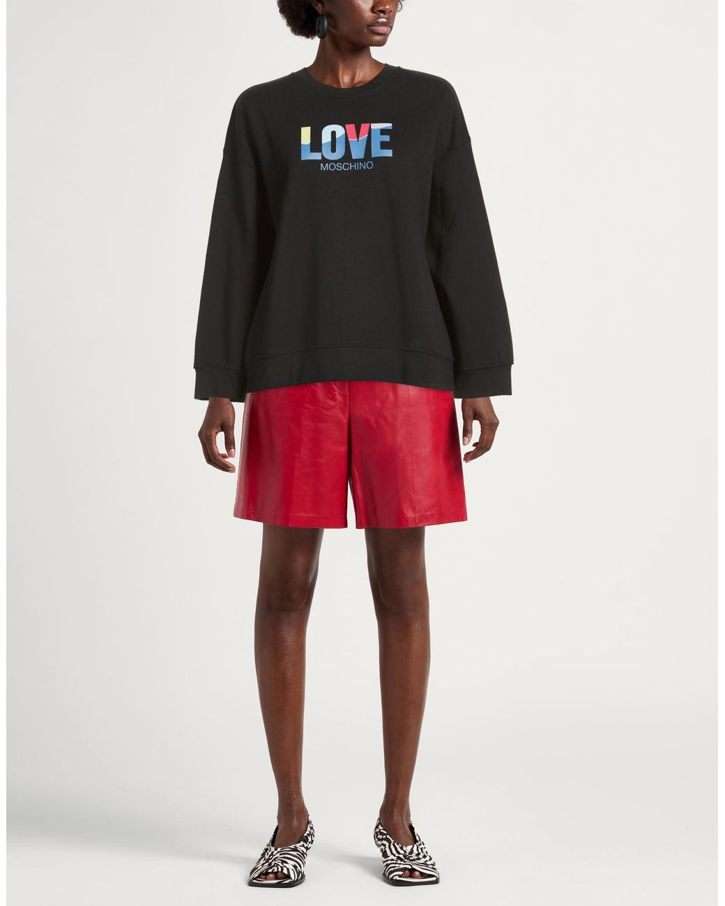 Love Moschino Black Sweatshirt