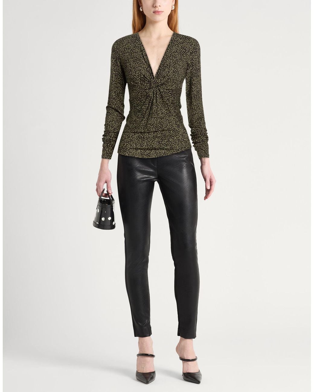 Isabel Marant Green Top Viscose, Elastane