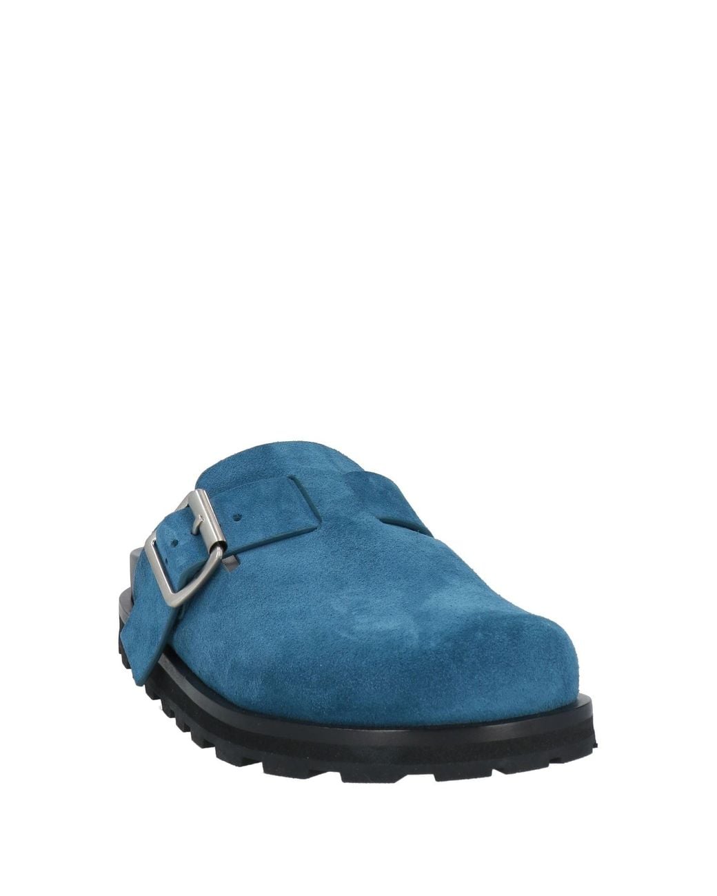 Jil Sander Blue Mules & Clogs Leather