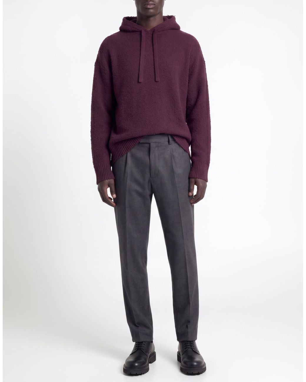 Roberto Collina Purple Jumper for men