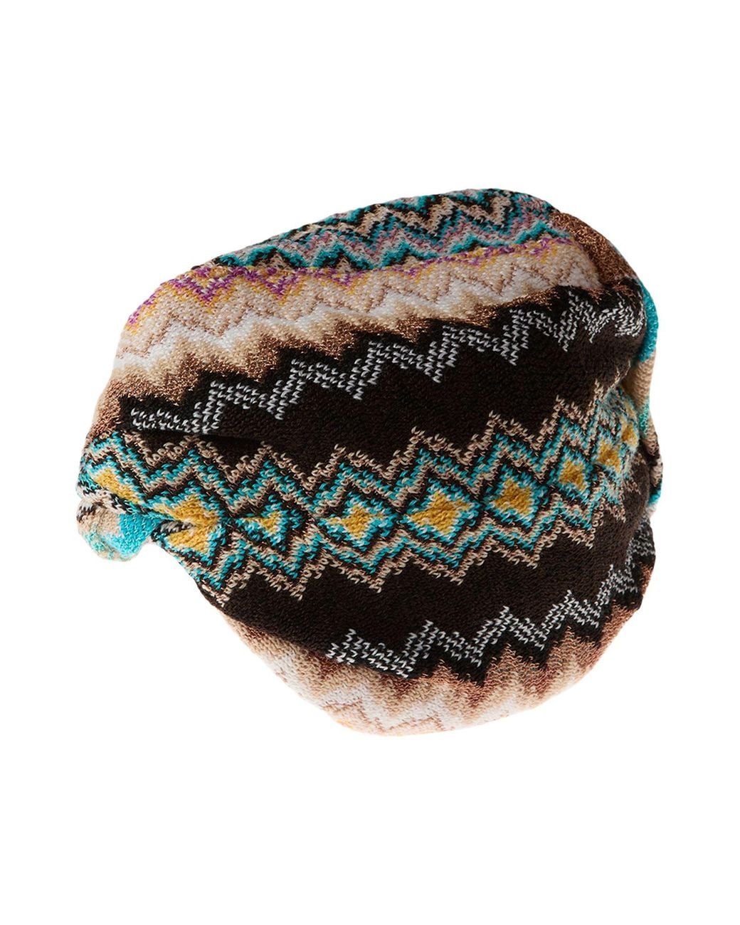 Missoni Blue Hair Accessory Wool, Viscose