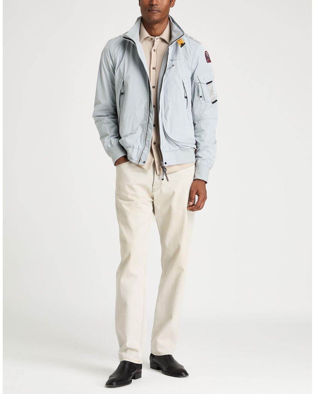 Parajumpers Gray Jackets for men