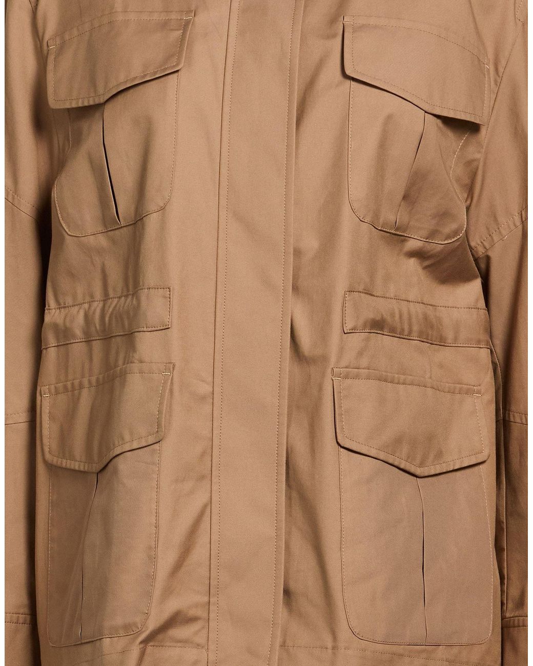 Max Mara Brown Jacket Cotton, Polyester
