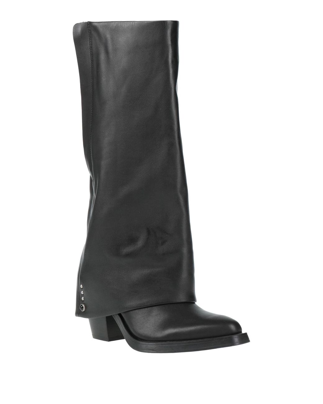 Ash Black Jackson 01 Boot Leather