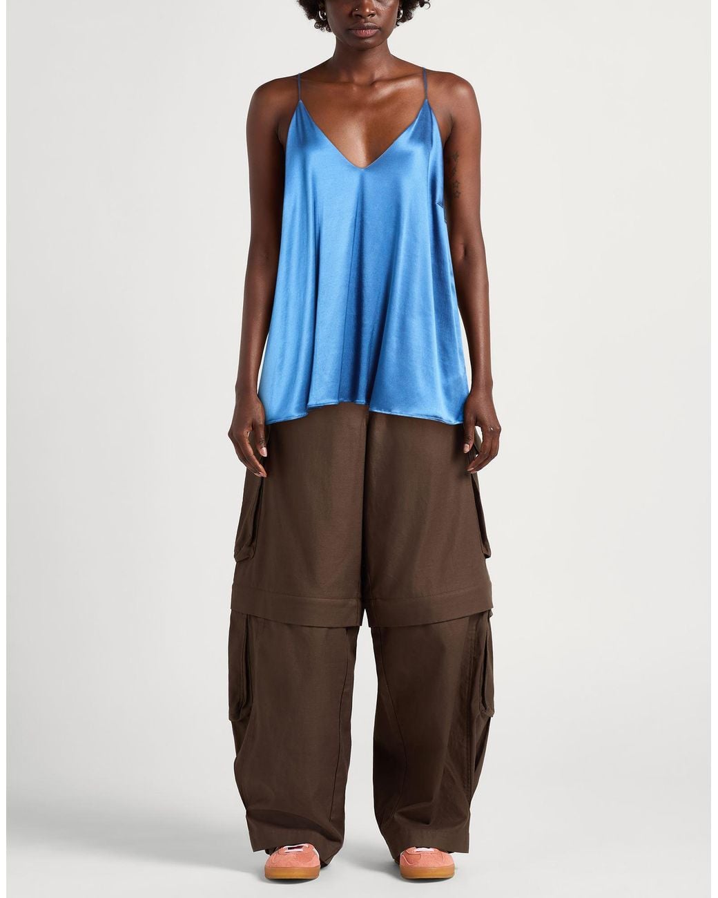 Marella Blue Top Viscose, Elastane