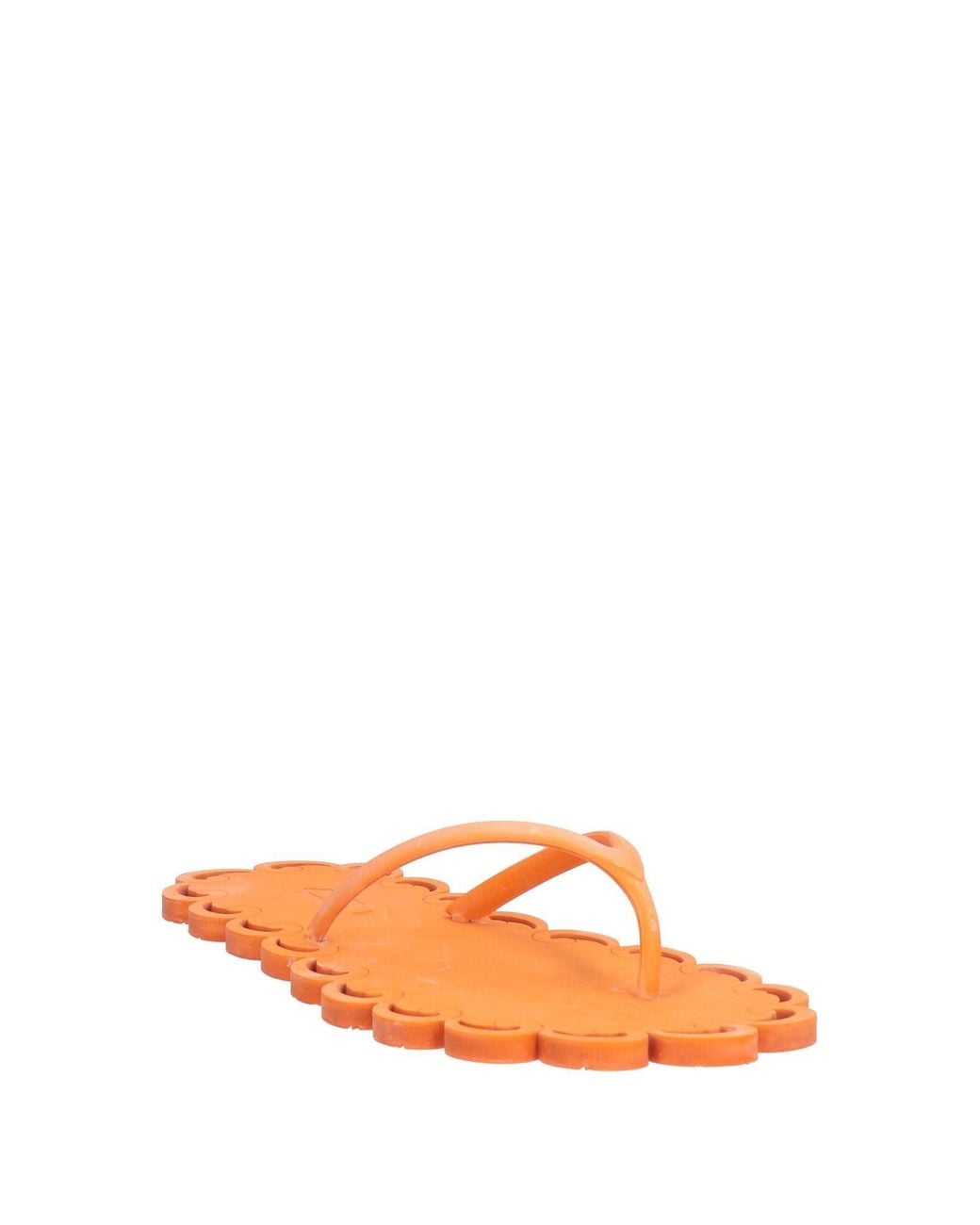 Carlotha Ray Orange Thong Sandal