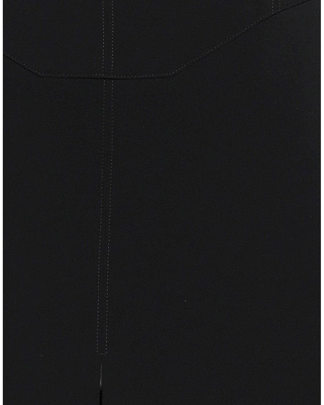 DSquared² Black Midi Skirt