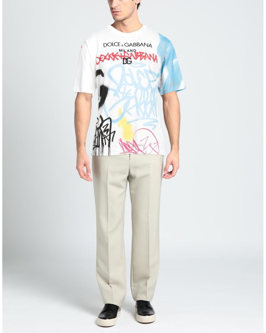 Dolce & Gabbana White T-shirt for men