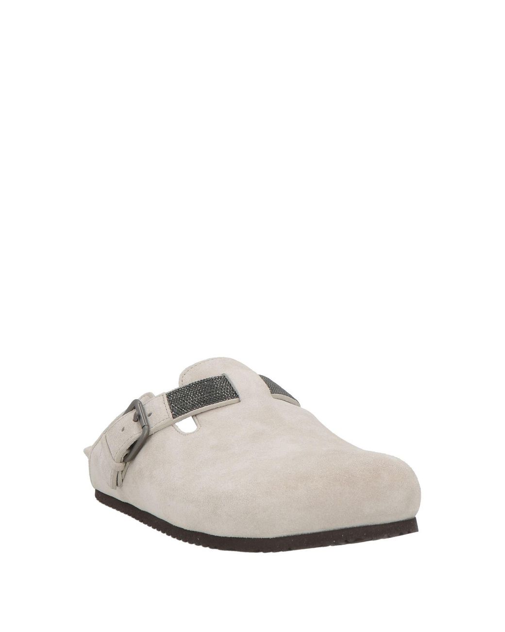 Brunello Cucinelli White Mules & Clogs