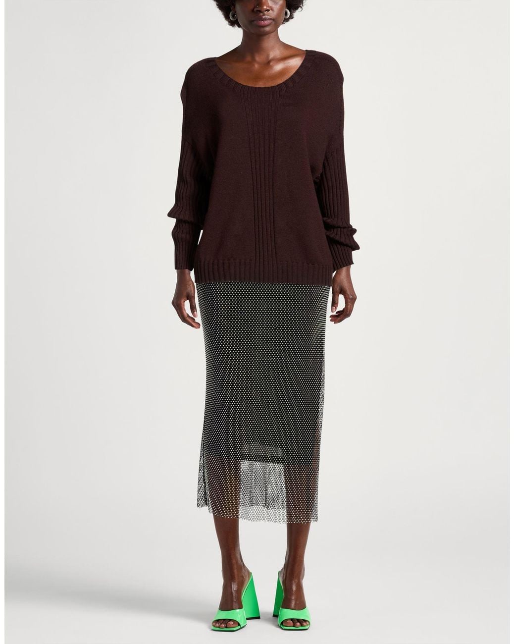 Alpha Studio Brown Sweaters