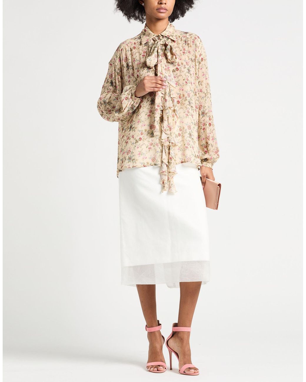 Aniye By Natural Sand Shirt Viscose