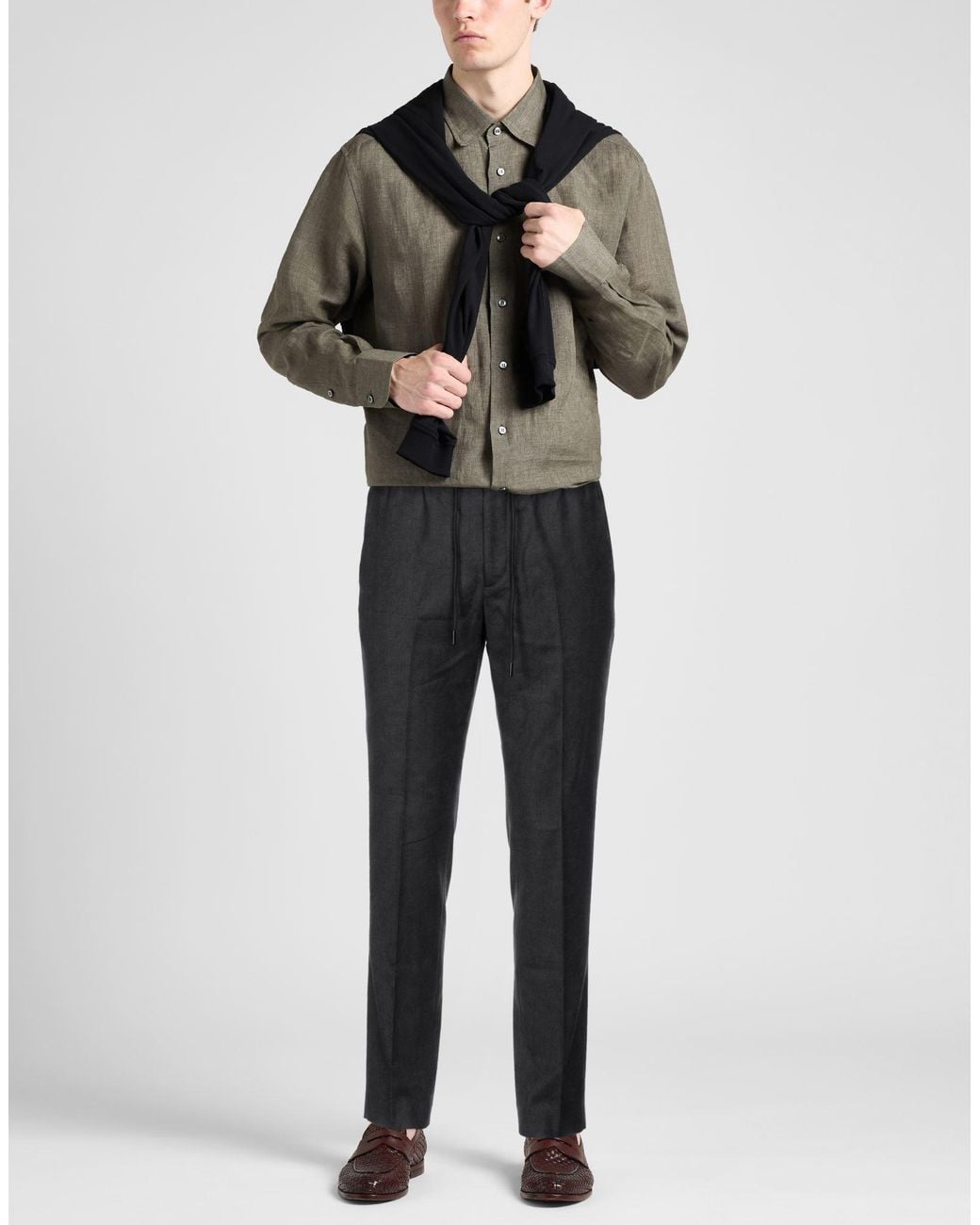 PT Torino Gray Pants for men