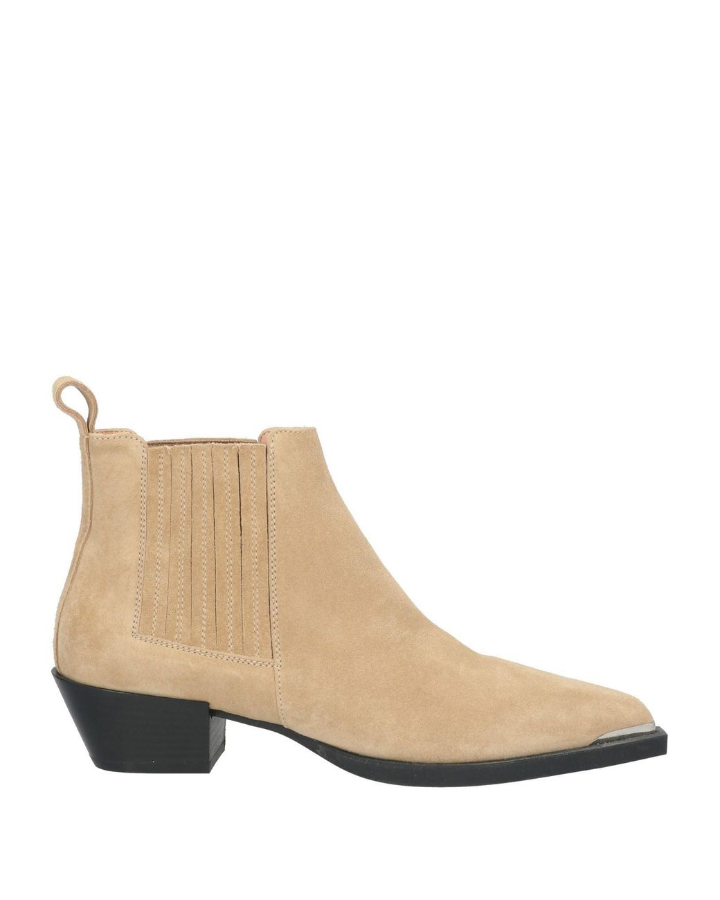 COPENHAGEN Natural Ankle Boots