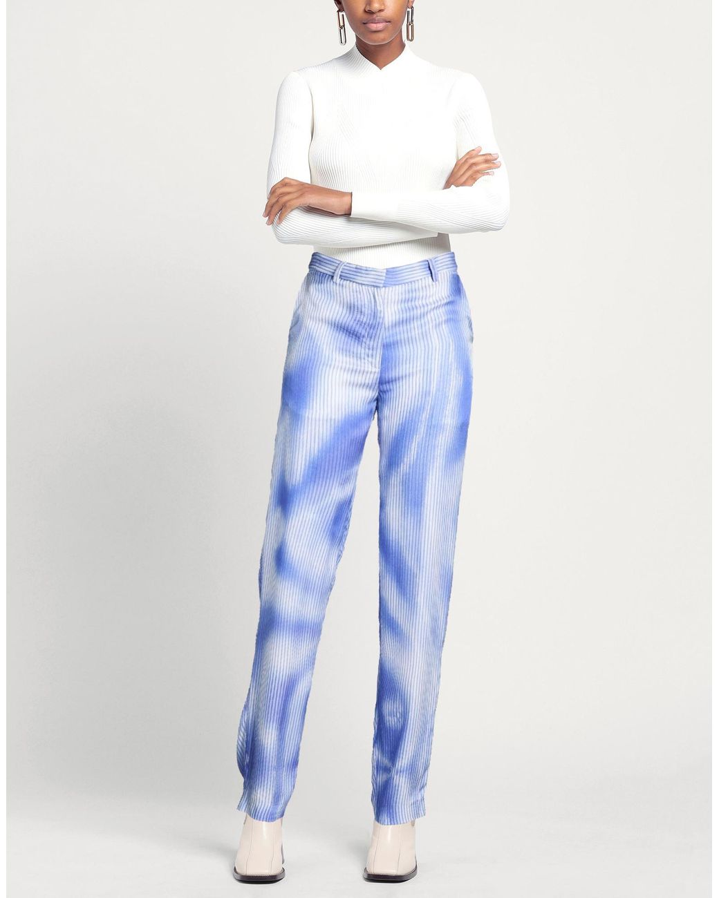 FEDERICO CINA Blue Pants