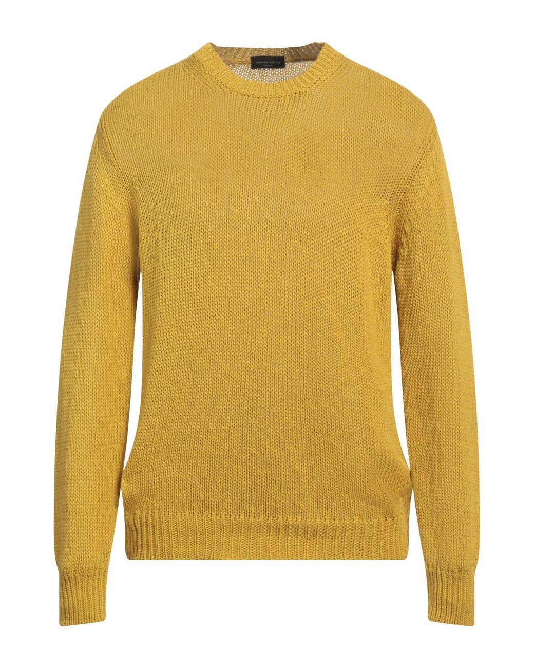 Roberto Collina Yellow Jumper for men