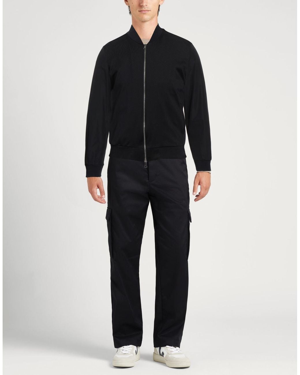 Brian Dales Black Jacket Polyamide for men