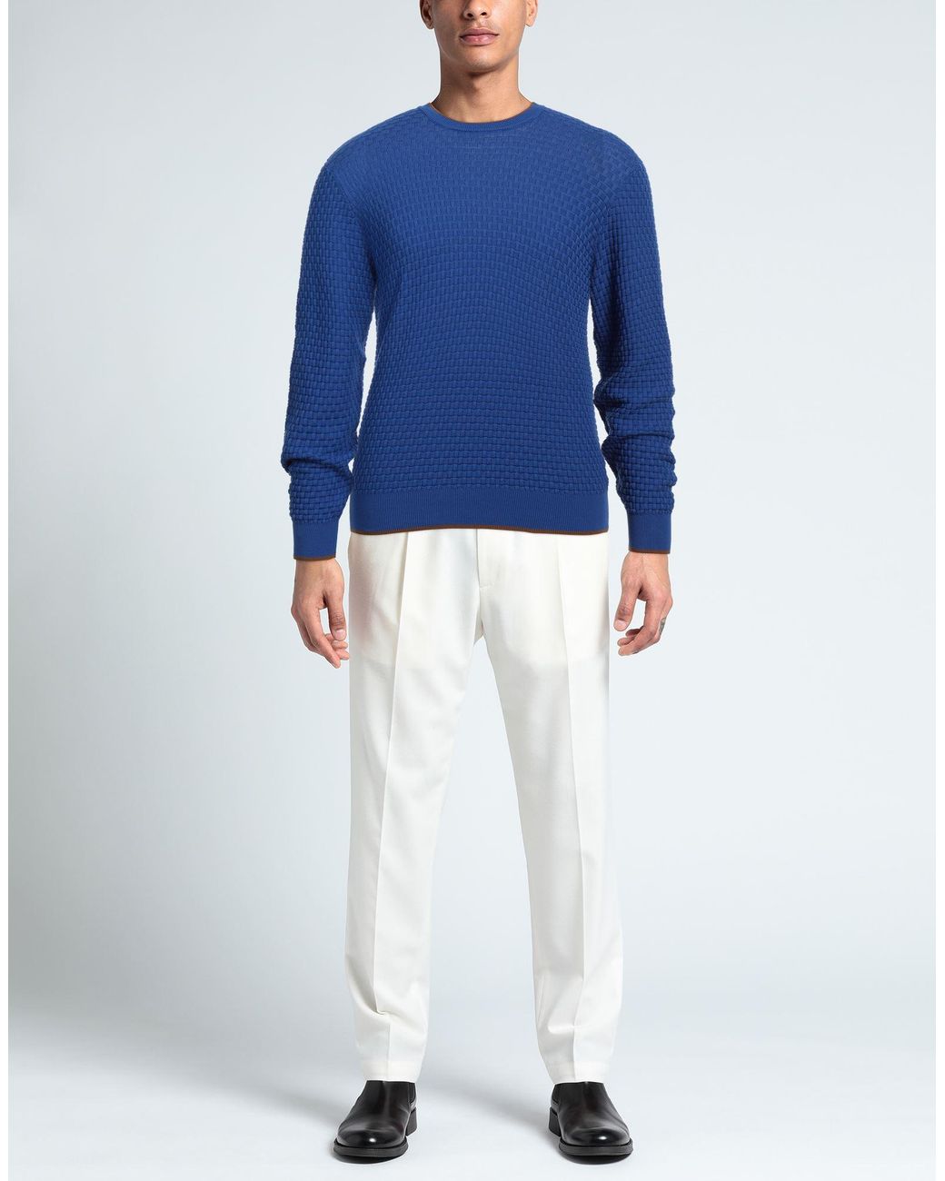 Drumohr Blue Jumper for men