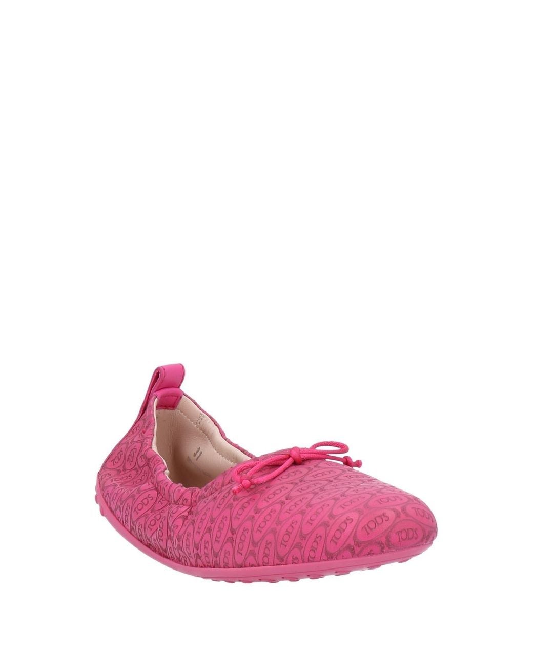 TOD'S HAPPY MOMENTS by ALBER ELBAZ Pink Ballet Flats