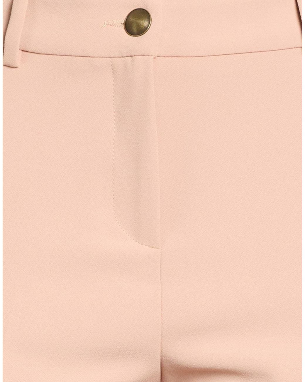 Nenette Natural Sand Pants Polyester, Elastane