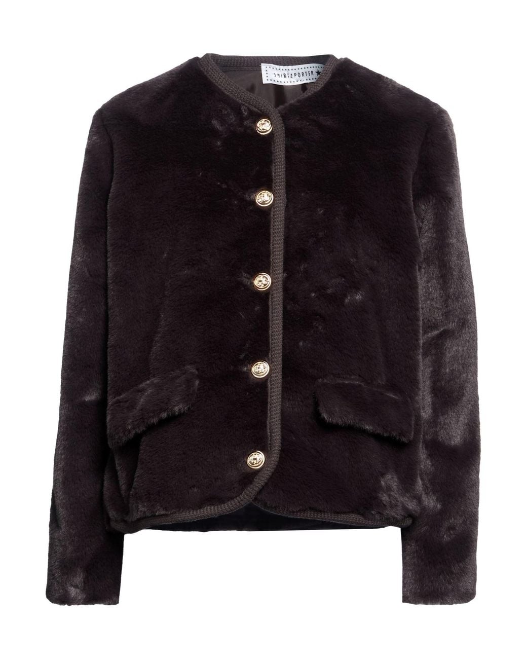 Shirtaporter Black Shearling & Teddy